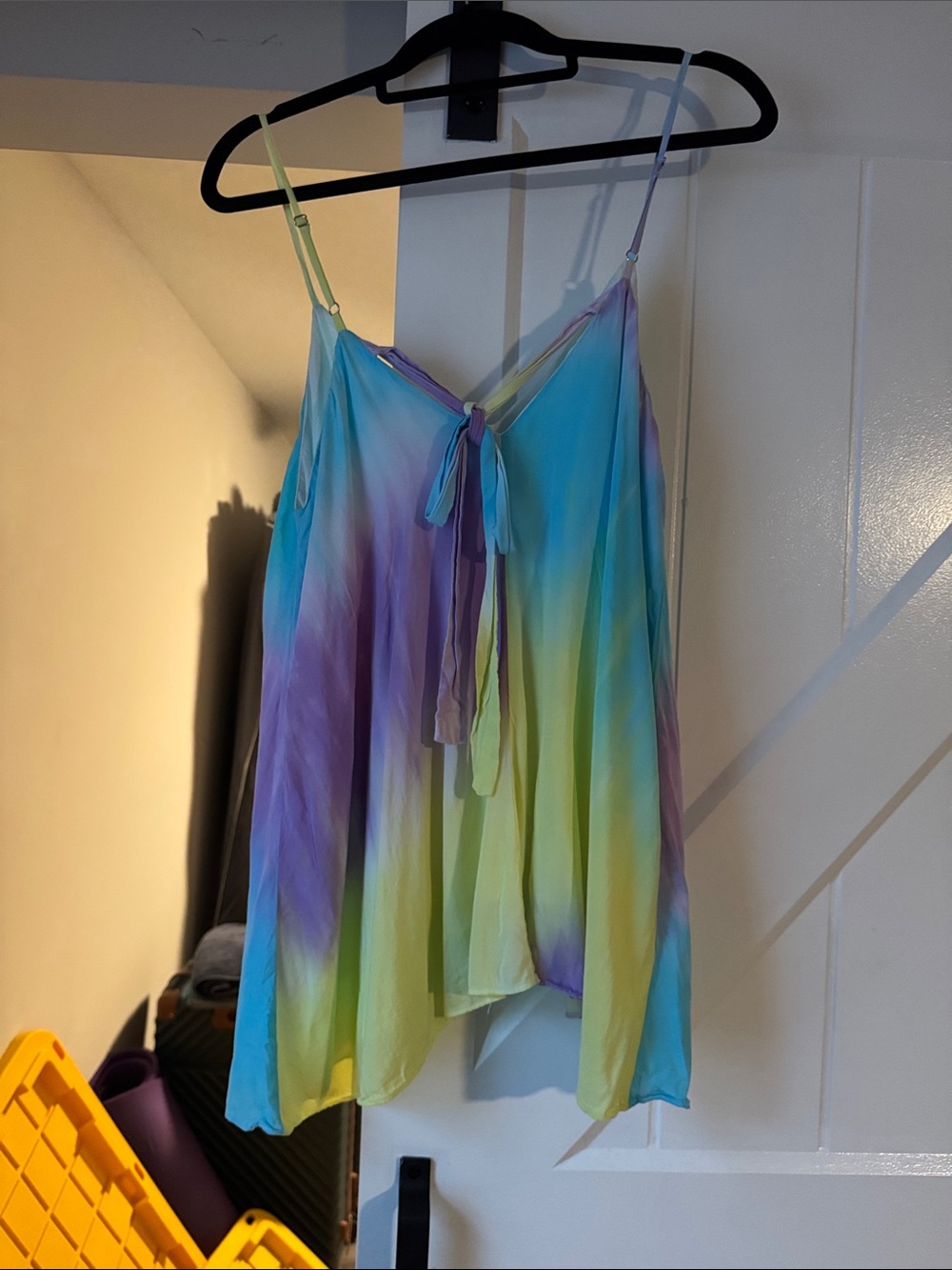 Tie-Dye Pastel V-Neck Camisole - Multicolor